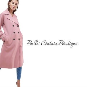 ASOS Trench Coat- ASOS Double breasted soft formal coat